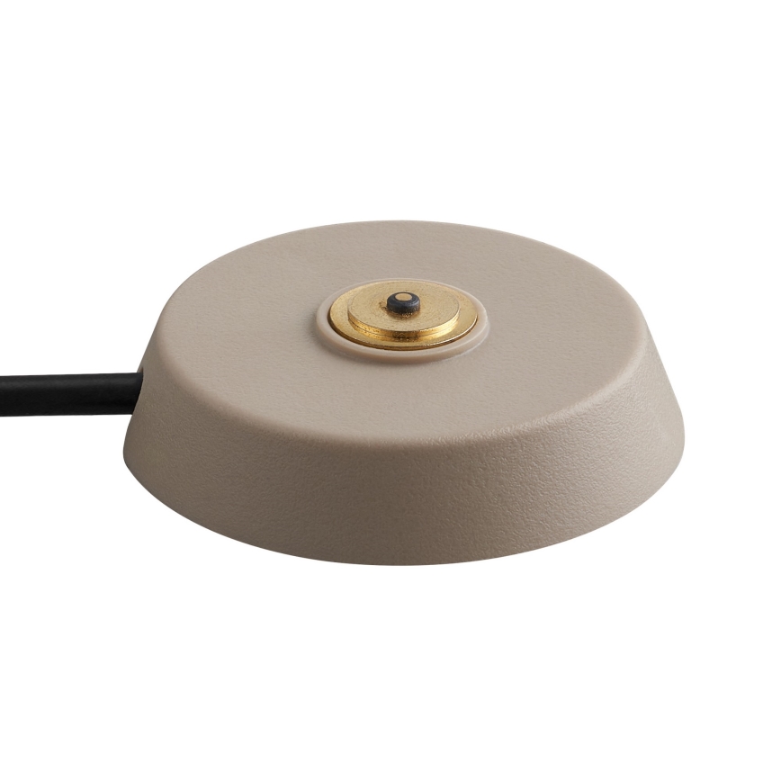 Nordlux - LED Dimmerabile rechargeable per esterni lampada da tavolo ELLEN LED/2,8W/3,7V IP44 beige