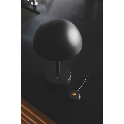 Nordlux - LED Dimmerabile rechargeable per esterni lampada da tavolo ELLEN LED/2,8W/3,7V IP44 nero