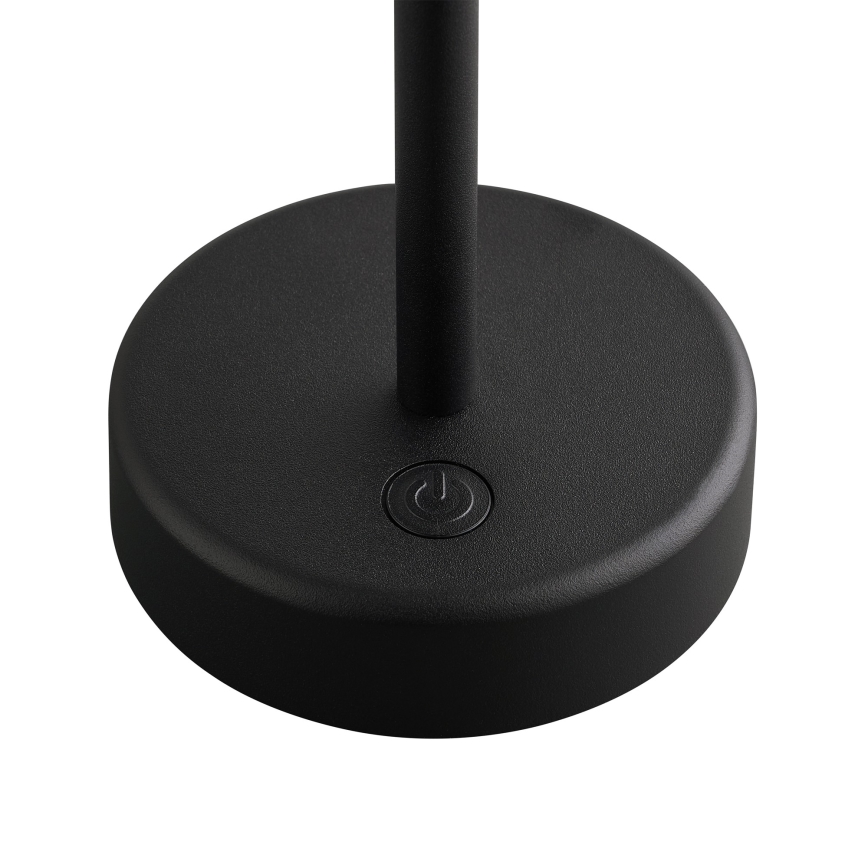 Nordlux - LED Dimmerabile rechargeable per esterni lampada da tavolo ELLEN LED/2,8W/3,7V IP44 nero