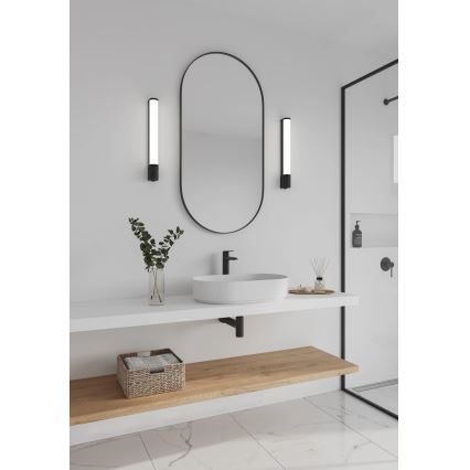 Nordlux - LED Lampada per specchio da bagno MALAIKA LED/6W/230V 3000K IP44 nero
