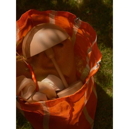 Nordlux - Lampada da tavolo ricaricabile dimmerabile per esterni ELLEN ELLEN LED/2,8W/3,7V 2200 mAh IP44 marrone