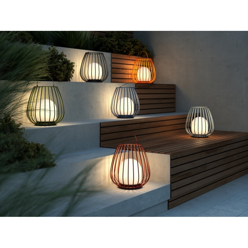 Nordlux - Luce portatile a LED dimmerabile per esterni JIM TO-GO LED/3W/3,7V IP54 5000 mAh nero