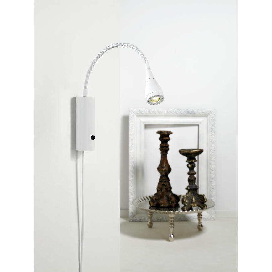 Nordlux - Luce Spot da parete a LED MENTO LED/3W/230V bianco