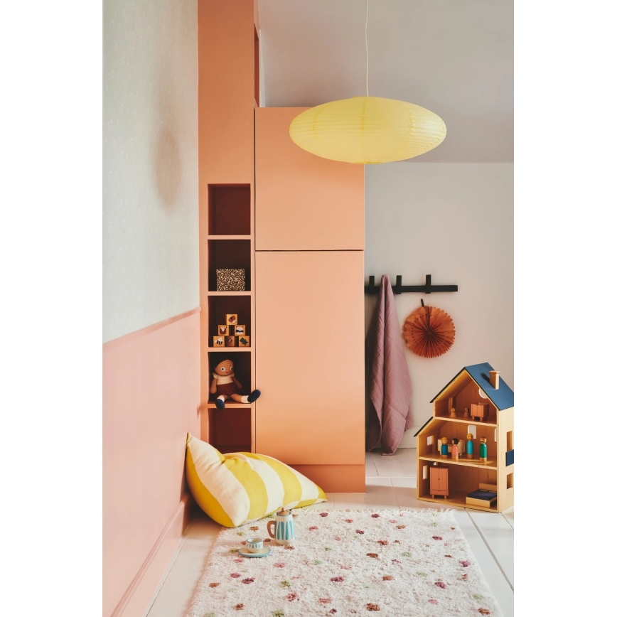 Nordlux - Paralume per lampadario VILLO E27 Ø 60 cm giallo