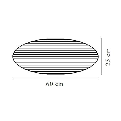 Nordlux - Paralume per lampadario VILLO E27 diametro 60 cm viola