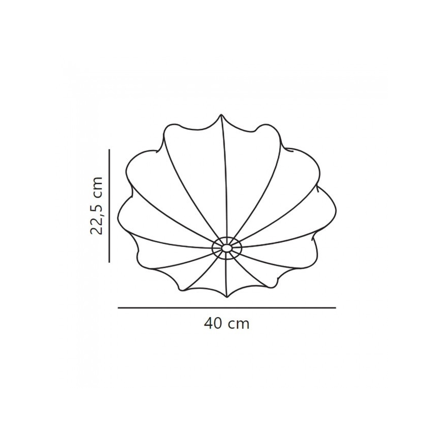 Nordlux - Plafoniera AERON 1xE27/40W/230V diametro 40 cm