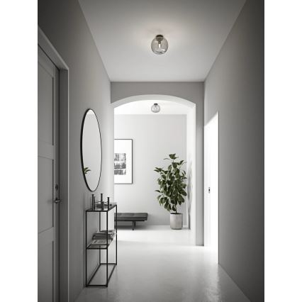 Nordlux - Plafoniera ALTON 1xE27/25W/230V diametro 27,5 cm fumé