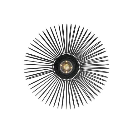Nordlux - Plafoniera BERONI 1xE27/60W/230V Ø 40,3 cm nera