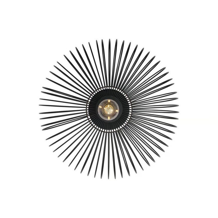 Nordlux - Plafoniera BERONI 1xE27/60W/230V Ø 40,3 cm nera