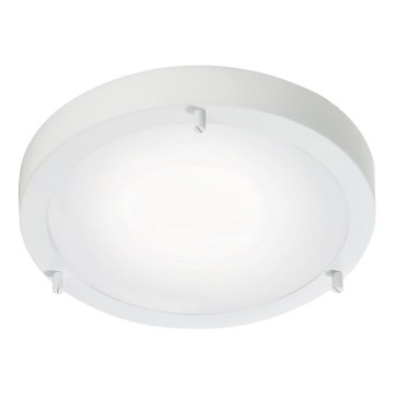 Nordlux - Plafoniera da bagno ANCONA 2xE27/40W/230V IP43 Ø 31,5 cm bianca