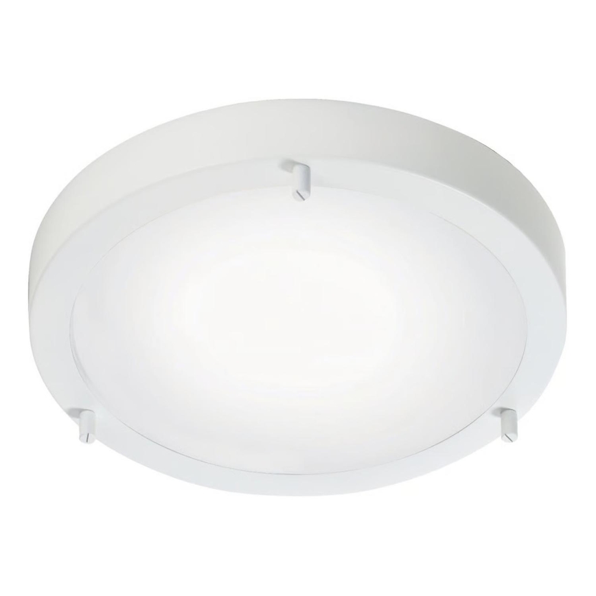Nordlux - Plafoniera da bagno ANCONA 2xE27/40W/230V IP43 Ø 31,5 cm bianca