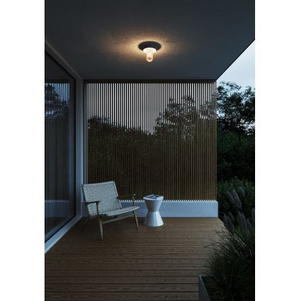 Nordlux - Plafoniera da esterno JANUKA 1xE27/60W/230V IP54 bianco