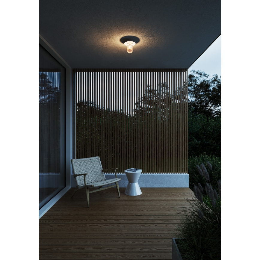 Nordlux - Plafoniera da esterno JANUKA 1xE27/60W/230V IP54 bianco