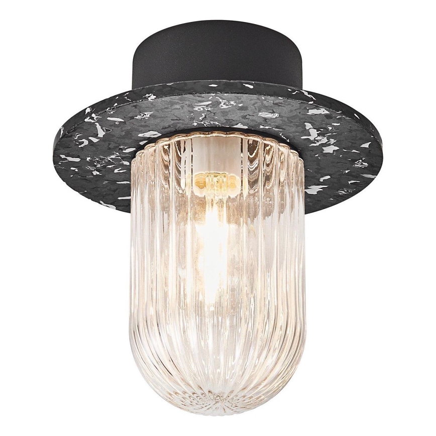 Nordlux - Plafoniera da esterno JANUKA 1xE27/60W/230V IP54 nero