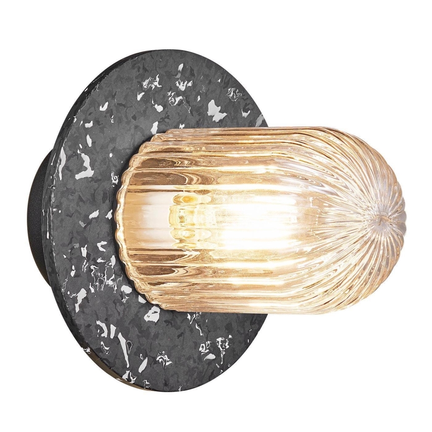 Nordlux - Plafoniera da esterno JANUKA 1xE27/60W/230V IP54 nero