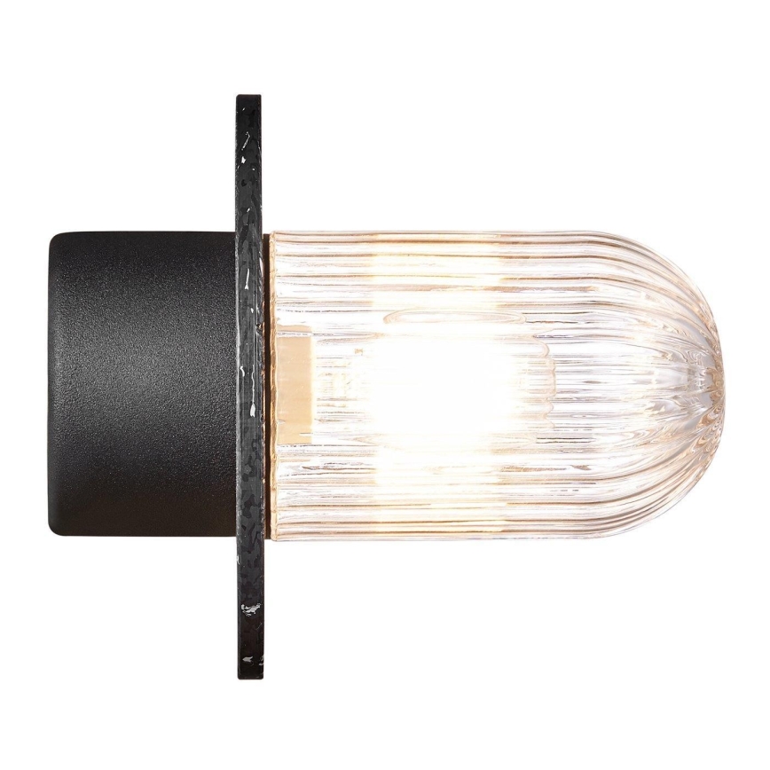 Nordlux - Plafoniera da esterno JANUKA 1xE27/60W/230V IP54 nero