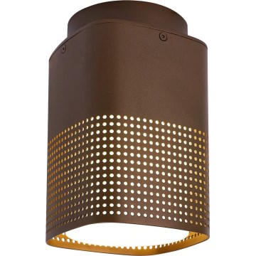 Nordlux - Plafoniera da esterno SIDARA 1xE27/15W/230V IP54 marrone