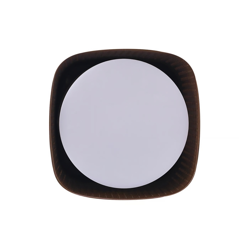 Nordlux - Plafoniera da esterno SIDARA 1xE27/15W/230V IP54 marrone