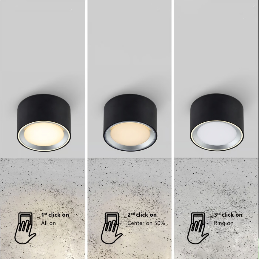 Nordlux - Plafoniera LED dimmerabile FALLON LED/5,5W/230V 2700K diametro 10 cm bianco