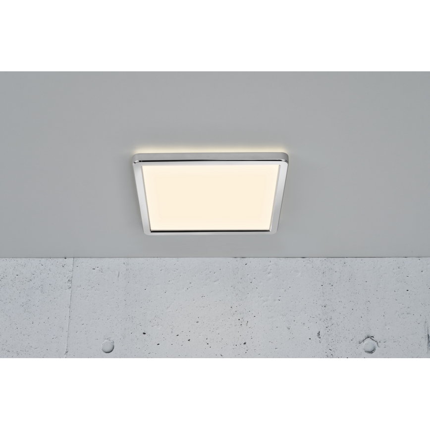 Nordlux - Plafoniera da bagno dimmerabile a LED OJA LED/14,5W/230V 3000/4000K IP54 30x30 cm