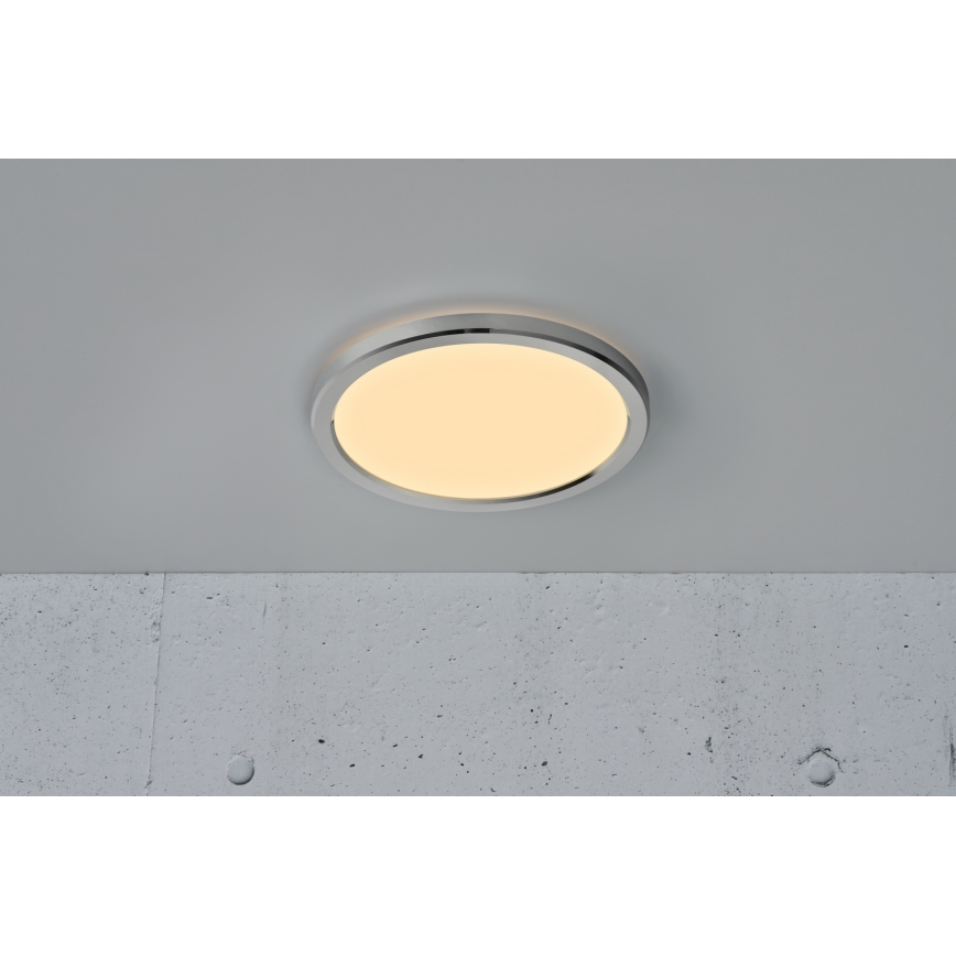 Nordlux - Plafoniera da bagno dimmerabile a LED OJA LED/14,5W/230V 3000/4000K IP54 Ø 30 cm