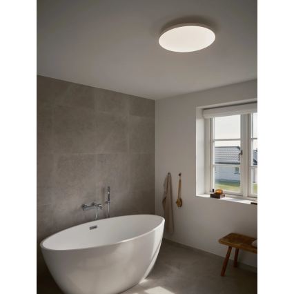 Nordlux - Plafoniera da bagno LED dimmerabile SERENOVA LED/22/32W/230V 3000/4000/5700K Ø 41 cm IP65 bianca