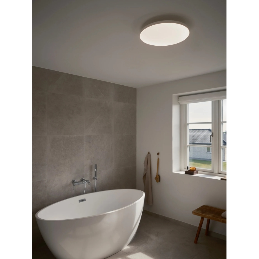 Nordlux - Plafoniera da bagno LED dimmerabile SERENOVA LED/22/32W/230V 3000/4000/5700K Ø 41 cm IP65 bianca