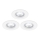 Nordlux - SET 3x LED RGB Lampada da incasso dimmerabile per bagni DON SMART LED/4,7W/230V 2200-6500K IP65