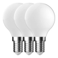 Nordlux - Set da 3 lampadine LED G45 E14/4W/230V 2700K