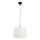 Nordlux - Sospensione a cavo DICTE 1xE27/60W/230V Ø 40 cm bianco