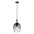 Nordlux - Sospensione a cavo UMA 1xE27/40W/230V Ø 18 cm nero/fumé