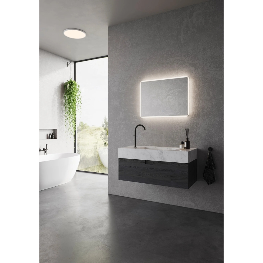 Nordlux - Specchio da bagno a LED con retroilluminazione integrata DOVINA LED/20W/230V 4000K 60x80 cm IP44