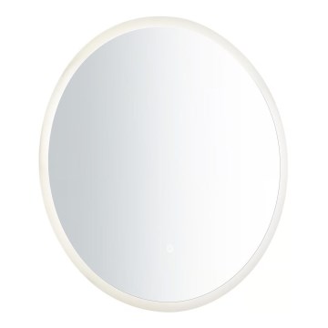 Nordlux - Specchio da bagno retroilluminato a LED DOVINA, 20 W, 230 V, 4000 K, Ø 60 cm, IP44