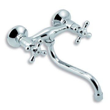 Novaservis - Miscelatore per lavello/lavabo TITANIA RETRO, cromo lucido