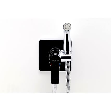 Novaservis-Rubinetto del bidet con spruzzatore per installazione a scomparsa METALIA cromo lucido