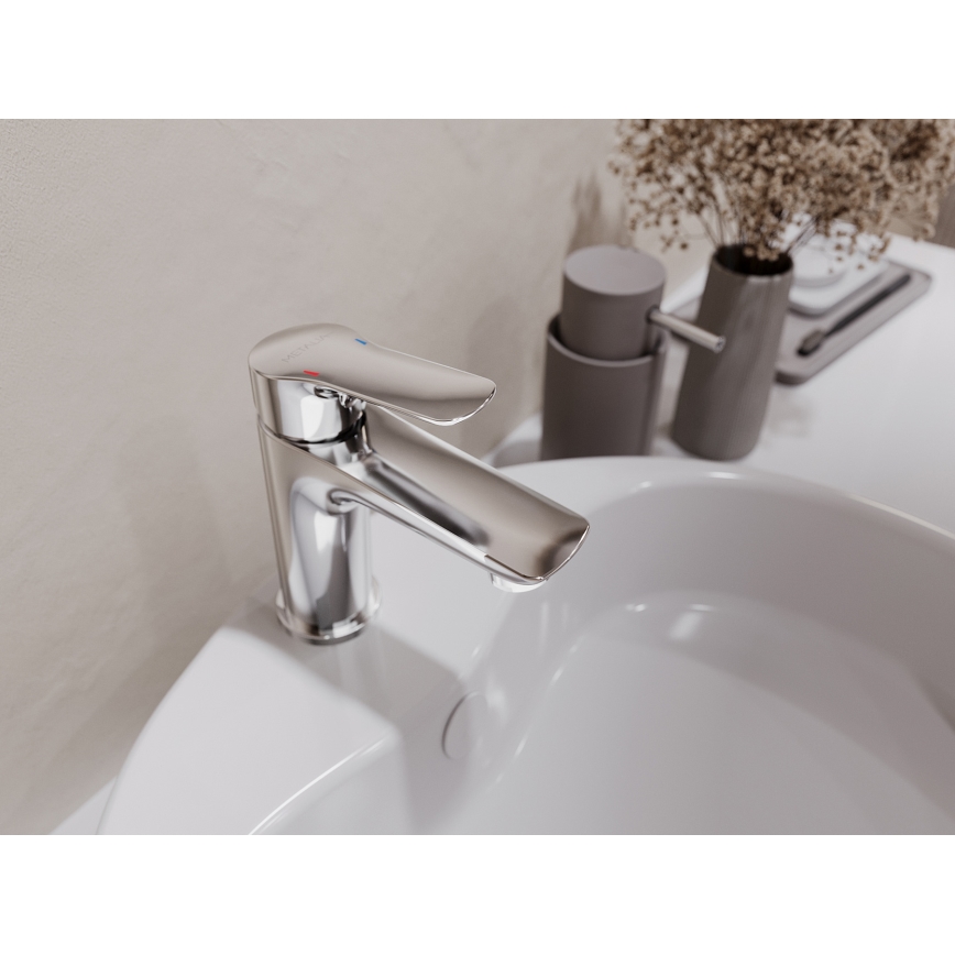Novaservis - Rubinetto del lavandino METALIA 15,5 cm cromo lucido