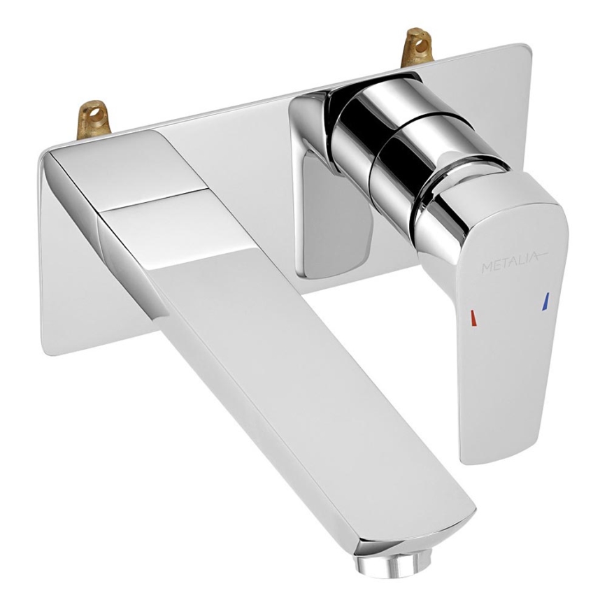 Novaservis - Rubinetto per lavabo da incasso METALIA ECO cromo lucido