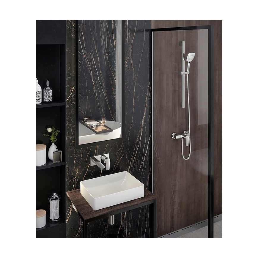 Novaservis - Rubinetto per lavabo da incasso METALIA ECO cromo lucido