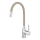 Novaservis - Rubinetto per lavello con braccio flessible cromo lucido/beige