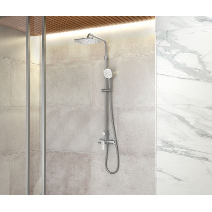 Novaservis - Set doccia con rubinetto METALIA ECO cromo lucido