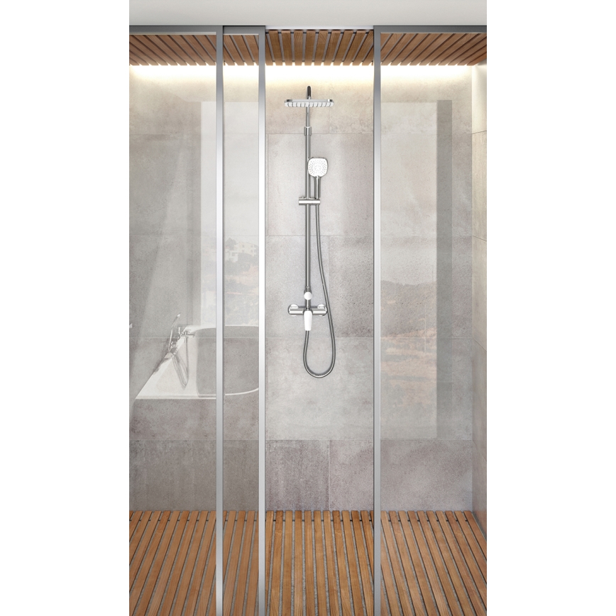 Novaservis - Set doccia con rubinetto METALIA ECO cromo lucido