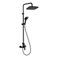 Novaservis - Set doccia con rubinetto METALIA ECO opaco nero