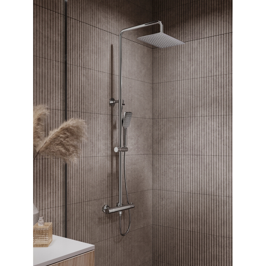 Novaservis - Set doccia con rubinetto termostatico METALIA ECO cromo lucido