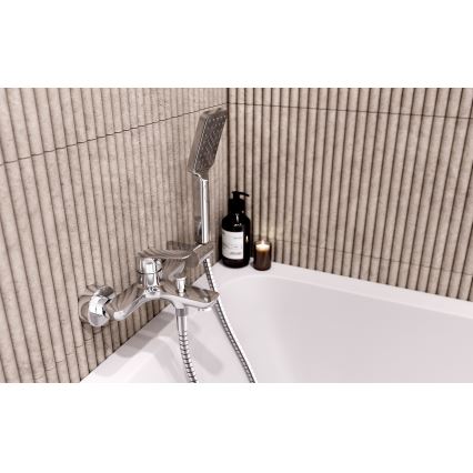 Novaservis - Set vasca con rubinetteria METALIA cromo lucido