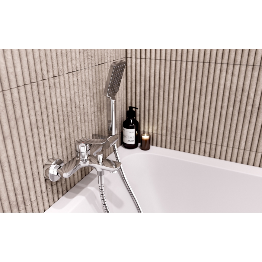 Novaservis - Set vasca con rubinetteria METALIA cromo lucido