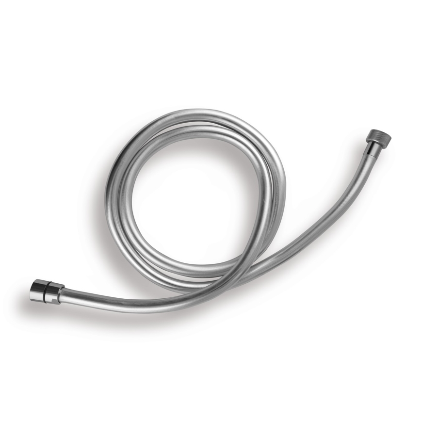 Novaservis - Tubo doccia plastica 150 cm cromo opaco