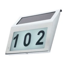 Numero civico solare a LED 1,2V IP44