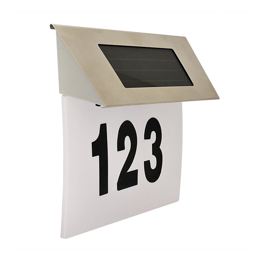 Numero civico solare LED LED/1,2V 200 mAh IP44