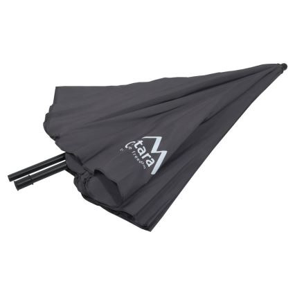 Ombrellone pieghevole inclinabile d. 1,8 m grigio