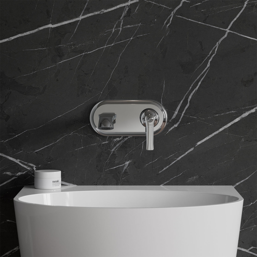 OMNIRES AM5215CR - Rubinetto lavabo per installazione incasso ARMANCE cromo lucido